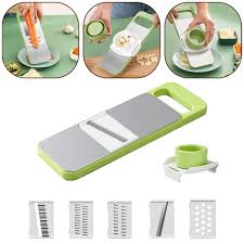 Stainless steel 5 in 1 vegetable cutter