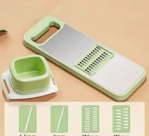 Stainless steel 5 in 1 vegetable cutter